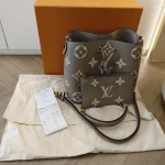 Louis Vuitton, Neo Noe, MM, Grey, Very Very  Good - Image 33