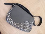 Dior, Saddle Messenger Bag with Flap , Large, Beige, Very Very  Good - Image 13