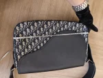 Dior, Saddle Messenger Bag with Flap , Large, Beige, Very Very  Good - Image 33