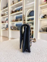 Chanel, WOC Top Handle, , Black, Very Very  Good - Image 7