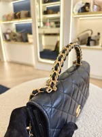 Chanel, WOC Top Handle, , Black, Very Very  Good - Image 13
