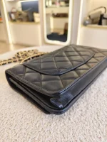 Chanel, WOC Top Handle, , Black, Very Very  Good - Image 18