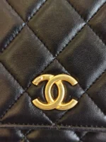 Chanel, WOC Top Handle, , Black, Very Very  Good - Image 22