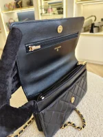 Chanel, WOC Top Handle, , Black, Very Very  Good - Image 29