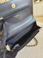 Chanel, WOC Top Handle, , Black, Very Very  Good - Image 30