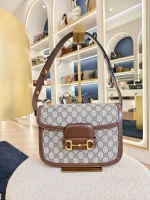 Gucci, Horsebit 1955 Shoulder Bag, , Brown, Very Very  Good - Image 5
