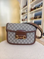 Gucci, Horsebit 1955 Shoulder Bag, , Brown, Very Very  Good - Image 7