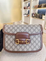 Gucci, Horsebit 1955 Shoulder Bag, , Brown, Very Very  Good - Image 14