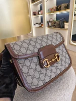 Gucci, Horsebit 1955 Shoulder Bag, , Brown, Very Very  Good - Image 15