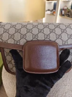 Gucci, Horsebit 1955 Shoulder Bag, , Brown, Very Very  Good - Image 19