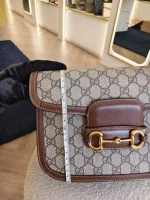 Gucci, Horsebit 1955 Shoulder Bag, , Brown, Very Very  Good - Image 37