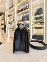 Chanel, Chanel Boy 10, 10", Black, Very Good - Image 8