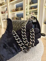Chanel, Chanel Boy 10, 10", Black, Very Good - Image 31