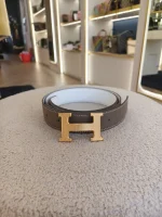 Hermes, Reversible Belt, 90, Brown, Like New - Image 3