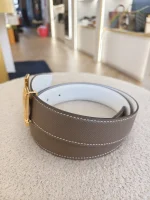 Hermes, Reversible Belt, 90, Brown, Like New - Image 8