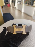 Hermes, Reversible Belt, 90, Brown, Like New - Image 9