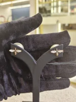 Dior, Tribales Bee Earrings, , Gold, Very Very  Good - Image 6