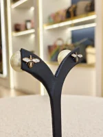 Dior, Tribales Bee Earrings, , Gold, Very Very  Good - Image 9