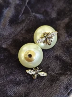 Dior, Tribales Bee Earrings, , Gold, Very Very  Good - Image 13
