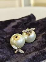 Dior, Tribales Bee Earrings, , Gold, Very Very  Good - Image 14