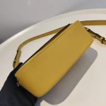 Prada, Saffiano Leather Shoulder Bag, , Yellow, Very Very  Good - Image 6