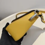 Prada, Saffiano Leather Shoulder Bag, , Yellow, Very Very  Good - Image 9