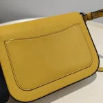 Prada, Saffiano Leather Shoulder Bag, , Yellow, Very Very  Good - Image 11
