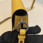 Prada, Saffiano Leather Shoulder Bag, , Yellow, Very Very  Good - Image 13