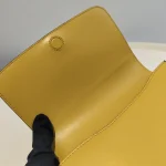 Prada, Saffiano Leather Shoulder Bag, , Yellow, Very Very  Good - Image 18