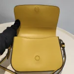Prada, Saffiano Leather Shoulder Bag, , Yellow, Very Very  Good - Image 24