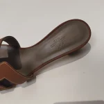 Hermes, Oasis Sandal, 38, Gold, New - Image 17
