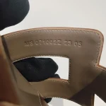 Hermes, Oasis Sandal, 38, Gold, New - Image 23