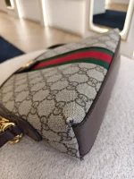 Gucci, Ophidia small shoulder bag, Small, Beige, Very Good - Image 16
