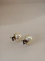 Dior, Tribales Bee Earrings, , Gold, Very Very  Good - Image 21