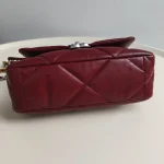 Chanel, 19 Flap Bag, 26, Red, Like New - Image 7