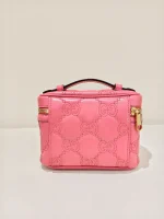 Gucci, Matelassé Mini Vanity Case , Mini, Pink, Like New - Image 6