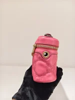 Gucci, Matelassé Mini Vanity Case , Mini, Pink, Like New - Image 7