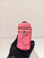 Gucci, Matelassé Mini Vanity Case , Mini, Pink, Like New - Image 8