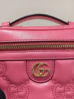 Gucci, Matelassé Mini Vanity Case , Mini, Pink, Like New - Image 13