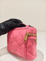 Gucci, Matelassé Mini Vanity Case , Mini, Pink, Like New - Image 17
