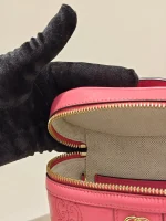 Gucci, Matelassé Mini Vanity Case , Mini, Pink, Like New - Image 20
