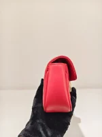 Gucci, GG Marmont , Supermini, Red, Like New - Image 6