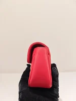 Gucci, GG Marmont , Supermini, Red, Like New - Image 7
