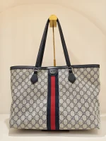 Gucci, Gucci Ophidia, Medium, Beige, Very Very  Good - Image 4