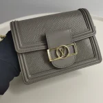 Louis Vuitton, Dauphine, Mini, Gray, Like New - Image 4