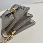 Louis Vuitton, Dauphine, Mini, Gray, Like New - Image 6