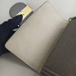 Louis Vuitton, Dauphine, Mini, Gray, Like New - Image 13