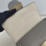 Louis Vuitton, Dauphine, Mini, Gray, Like New - Image 14