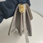 Louis Vuitton, Dauphine, Mini, Gray, Like New - Image 22