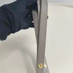 Louis Vuitton, Dauphine, Mini, Gray, Like New - Image 30